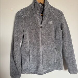 The North Face Charcoal Fleece Jacket